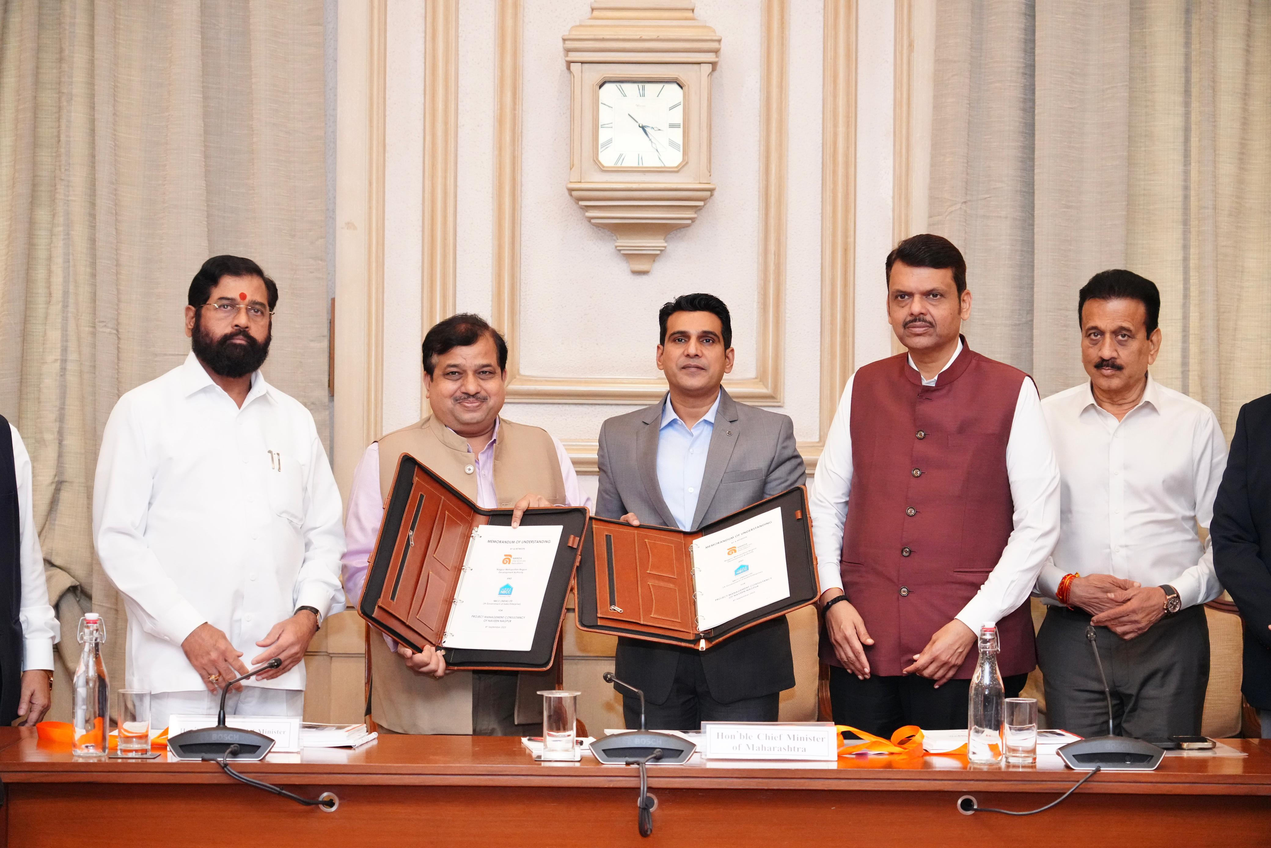 एनबीसीसी भविष्य के लिए तैयार नवीन नागपुर का अंतरराष्ट्रीय व्यापार एवं वित्त केंद्र आईबीएफसी के रूप में निर्माण करेगा